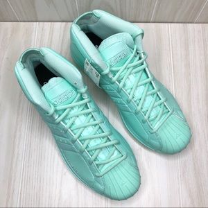 adidas pro model mint green